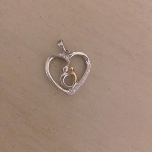 Sterling Silver Mother Pendant